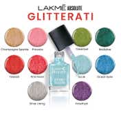 Lakme Glitterati Collection Nail Paint for High Glam - Princess (12 ml)