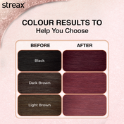 Streax Gel Hair Color for Women - Burgundy 3.16 (150 ml)
