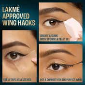 Lakme 9 to 5 Eyeconic Liquid Eyeliner Matte Finish Waterproof Smudgeproof 24 Hrs - Brown (4.5 ml)