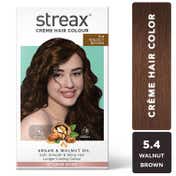 Streax Hair Colour - 5.4 Walnut Brown (70gm+50ml)