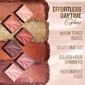 Lakme Be-Jewel Multichrome Eyeshadow Palette 10 Shimmery Shades - Gilded Glow (12 g)