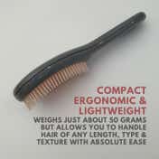 Alan Truman DT01 Detangling Brush - Grey Pink (1 Pc)