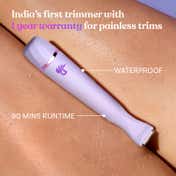Bombae 6-In-1 Trimmer For Women Electric Hair Removal Trimmer For Eyebrow Underarms & Bikini (200 g)