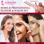 Majestique Essential Grooming Facial Hair Removal Kit (4 pcs)