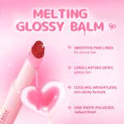 Pinkflash Volumizing Glossy Balm - PK02 Icy Rose (1.6 g)