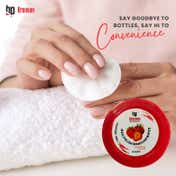 Bronson Professional Nail Polish Remover Wipes - Stawberry (30 wipes)