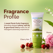 Mamaearth Mung Bean Pore Cleansing Foam Scrub with Mung Bean (100 g)