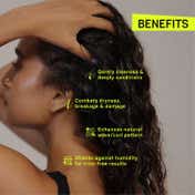 Moxie Beauty Wavy Travel Routine - Shampoo, Conditioner, Leave-in Conditioner & Styling Serum Gel