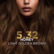 BBlunt Salon Secret High Shine Conditioning Hair Colour - 5.32 Honey Light Golden Brown (130 g)