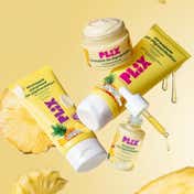 Plix Pineapple Depigmentation Regime with Juicy Cleanser 2% Alpha Arbutin Serum (4 pcs)