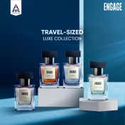 Engage Luxury Travel Sized Gift Pack Eau De Perfume For Men - (4 Pcs)