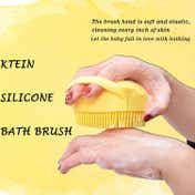 Ktein Silicone Bath Brush Exfoliating Mud & Dirt Remover