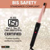 Vega I-Curl Hair Curler for Women with Ceramic Coated 0.5 inch-1 inch Barrel (VHCH-05)