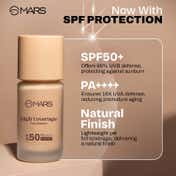 MARS SPF50 PA++++ High Coverage Foundation - Shade-08 (40 ml)