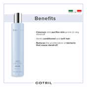 COTRIL Purity Anti-Dandruff & Purifying Shampoo For Oily Scalp (250 ml)