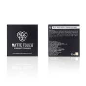 PAC Matte Touch Compact Powder Buildable Coverage Lightweight Sweat Resistant - 140 Sand (12 g)