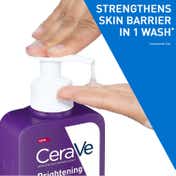 CeraVe Brightening Vitamin C Face Wash For Dull & Uneven Skin, Reduces Dark Spots (236 ml)