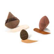 PAC Base Perfecting Trio Makeup Sponge & Puff Set (3 pcs)