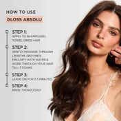 KERASTASE Gloss Absolu Anti-Frizz Foaming Conditioner for Bouncy & Glossy Hair (250 ml)