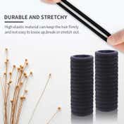 Bronson Professional Hair Rubber Bands Ponytail Holder with Storage Box (20 pcs)