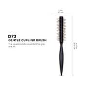 Denman Gentle Curling Brush D73 - Black