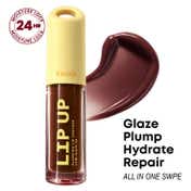Foxtale Plumping Ceramide Lip Balm for Hydrated & Smooth Lips with Gloss Finish - Cacoa (3.5 ml)