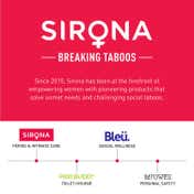 Sirona Hair Removal Spray Foam with Aloe Vera Extracts and Rose Fragrance (200 g)
