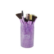 Beautiliss Professional Glitter Dust Makeup Brush with Storage Case (12 pcs)
