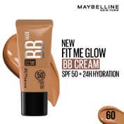 Maybelline New York Fit Me BB Nude Glow BB Cream SPF 50+ 24H Hydration - 60 (25 ml)