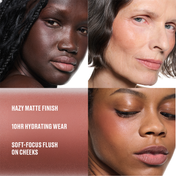 M.A.C Powder Kiss Lip And Cheek Mousse - Over The Taupe (5 ml)