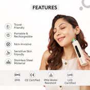 Protouch Glow Pro Microcurrent Facial Toning Device - Etoupe