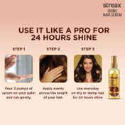 Streax Hair Serum Vitalised With Walnut Oil (45ml)