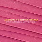 Pilgrim Glitter Lipstick Luxurious 3D Glitter Formula With Matte Finish - 06 Chic Haseena (4.2 g)