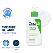 CeraVe Hydrating Cleanser Non-Foaming Face Wash for Dry Skin (236 ml)