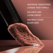 RENEE Stay With Me Liquid Lipstick - Desire For Brown (6 ml)