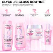 L'Oreal Paris Glycolic Gloss Hair Mask with Glycolic Acid for Ultra Gloss (200 g)