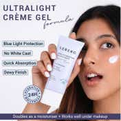 Sereko 24H Hydration Sunscreen SPF 50 PA++++ Lightweight Creme Gel (50 ml)