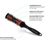 Denman Head-Hugging Hot Curl Brush 33mm Dhh2 - Orange