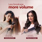 Philips 2-in-1 Airstyler 3X Volume 50% Less Hair Breakage 1000W BHA531-10