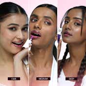 Blur India It's Giving Honey Tinted Lip Oil with Free Stickers - Grape Purple (2 ml)