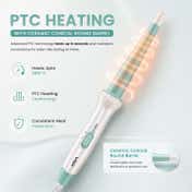 VGR V-596 Hair Curling Wand Hair Curler Ceramic Coated Barrel PTC Fast Heating 200C