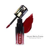 KIRO Velvet Souffle Soft Matte Liquid Lipstick -15 Carnival Red (5 ml)