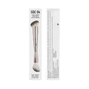PAC SDE 04 Dual Ended Contour & Blush Brush - Ergonomic Design Ultra Soft Bristles Vegan (1 pc)