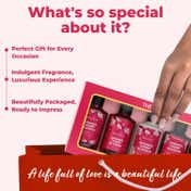 THE LOVE CO. Japanese Cherry Blossom Bath and Body Care Gift Set Box (5 pcs)