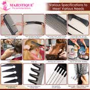Majestique Professional Hair Styling Comb Set (10 pcs)