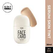 FAE BEAUTY Face Card 4-in-1 Super Serum Skin Tint With Dewy Finish, Shade - 20N - Neutral (30 ml)