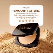 Lakme Forever Matte Compact Smooth Finish Lasts for 12 Hrs Even Toned Look - Marble (9 g)