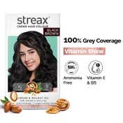 Streax Hair Colour - 2 Black Brown (70gm+50ml)