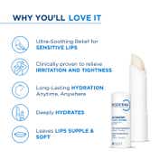Bioderma Atoderm Levres Ultra Hydrating Lip Balm with Shea Butter for Dry & Chapped Lips (4g)