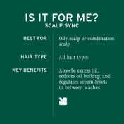 Biolage Scalp Sync Oil Balancing Serum for Oily Scalp with   Fermented Tea blend (50ml)